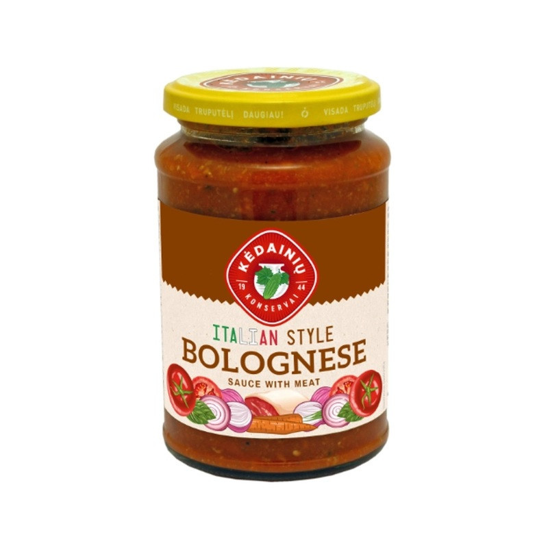 Padažas su mėsa KĖDAINIŲ BOLOGNESE, 400 g
