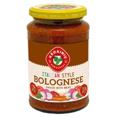 Padažas su mėsa KĖDAINIŲ BOLOGNESE, 400 g