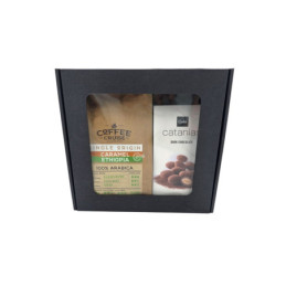 Dovanų rinkinys karamelizuoti migdolai CUDIE ir Caramel Ethiopia, 1 vnt