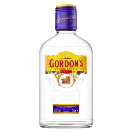 GORDONS London Dry džinas, 37.5%, 200 ml