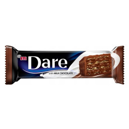 Vaflinis batonėlis Dare Milk, 50 g
