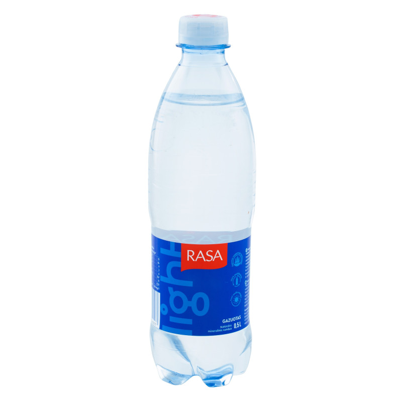 Gazuotas mineralinis vanduo RASA LIGHT MINERALS, 500 ml