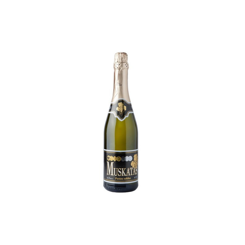 Fermentuotas gėrimas MUSKATAS, 8%, 750 ml