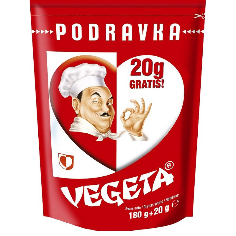 Prieskonių mišinys VEGETA, 180 g + 20 g
