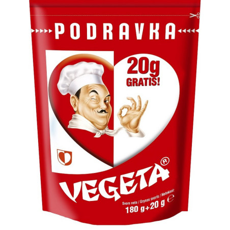 Prieskonių mišinys VEGETA, 180 g + 20 g