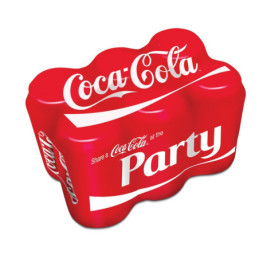 Gaiv. gėrimas COCA COLA, 6 x 0.33 l