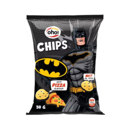 Traškučiai OHO Batman, picos skonio, 50g