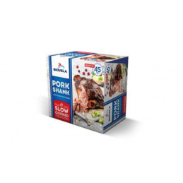 Lėtai virta kiaulienos karka alaus marinate, 1 kg