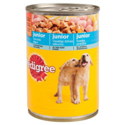 Kons. šuniukų ėdalas su višt. PEDIGREE, 400 g