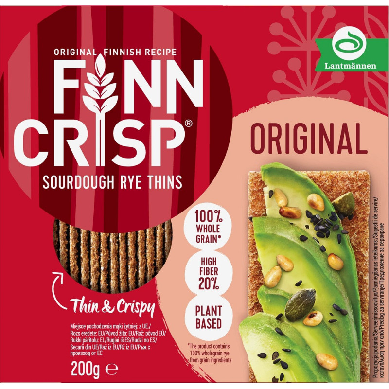 Duonelės FINN CRISP Original ,200 g