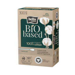 Vatos pagaliukai BELLA COTTON BIO, 300 vnt