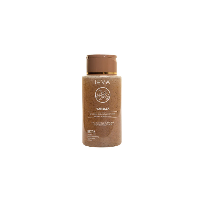Šveičiamoji dušo želė IEVA VANILLA, 300 ml