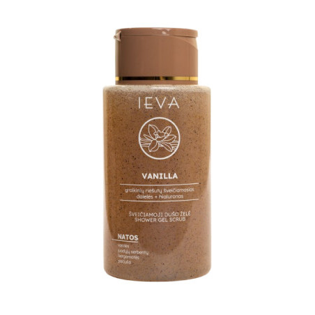 Šveičiamoji dušo želė IEVA VANILLA, 300 ml