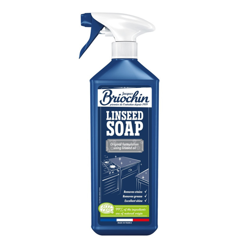 Linų sėmenų muilas BRIOCHIN, purškiamas, 750 ml