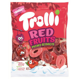 Guminukai TROLLI Red Fruits Mini-Rings , 100g