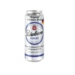 Alus PADERBORNER EXPORT, šviesusis, 5,5%, skard. 500 ml