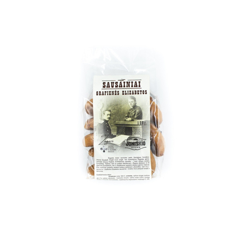 Sausainiai GRAFIENĖS ELIZABETOS , 120 g