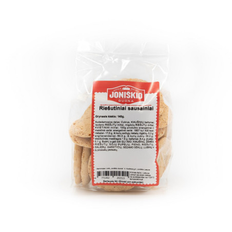 Sausainiai RIEŠUTINIAI , 140 g
