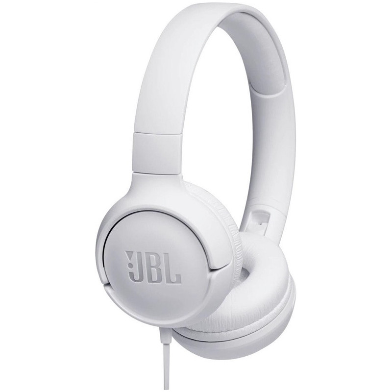 Laidinės ausinės JBL Tune 500, balta
