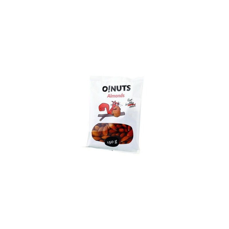 Migdolų riešutai O!NUTS, 150 g