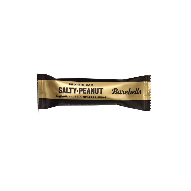 Baltyminis batonėlis su sūdytais žemės riešutais BAREBELLS, 55 g