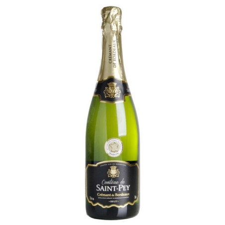 Put. vynas COMTESE DE SAINT-PEY CREMANT BRUT, b.,12%, 750 ml