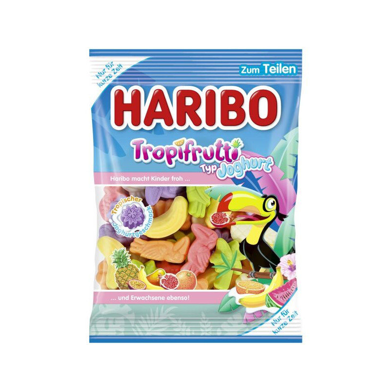 Guminukai HARIBO TROPIFRUTTI JOGHURT, 160 g
