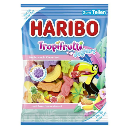 Guminukai HARIBO TROPIFRUTTI JOGHURT, 160 g