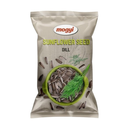 Skrudintos sūdytos saulėgrąžos MOGYI su krapais, 140 g