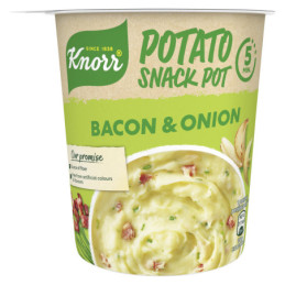 Bulvių košė KNORR su kumpiu, indelyje, 51 g