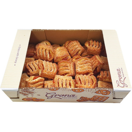 Sausainiai pagalvėlės su abrikosų skonio įdaru GRONA, 600 g