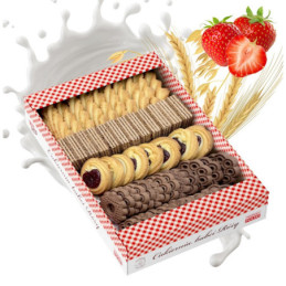 Sausainių-vaflių rinkinys MIESZANKA RODZINNA,650 g