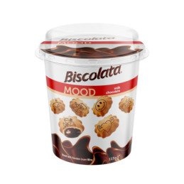 Sausainėliai nuotaikai BISCOLATA MOOD, 115 g