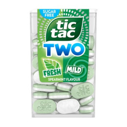Pastilės TIC TAC TWO  mėtų skonio, 38,5g