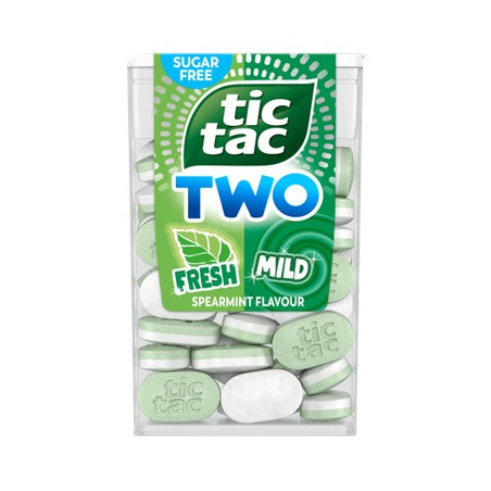 Pastilės TIC TAC TWO  mėtų skonio, 38,5g
