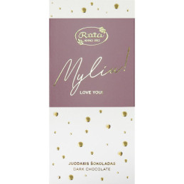 Juodasis šokoladas (55 %) MYLIU!, 70 g