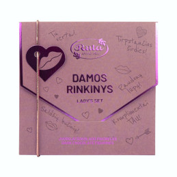 Juodojo šokolado (50 %) figūrėlės DAMOS RINKINYS, 45 g