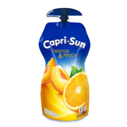 Sulčių gėrimas CAPRI-SUN, apelsinų ir persikų skonio, 330 ml