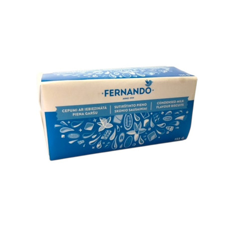 Sausainiai FERNANDO sutirštinto pieno skonio, 155 g