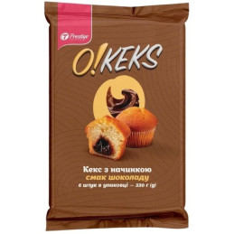 Keksiukai O!Keks su šokolado sk. įdaru, 330 g