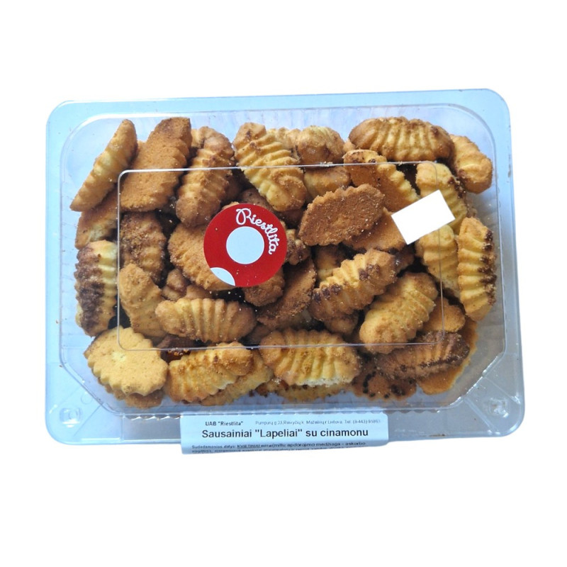 Sausainiai LAPELIAI SU CINAMONU, 500 g