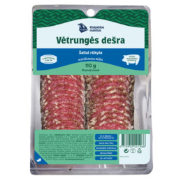 Šaltai rūkyta VĖTRUNGĖS dešra, pjaust., a. r., 110 g