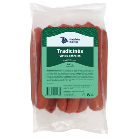 Virtos dešrelės TRADICINĖS, II r., 900 g