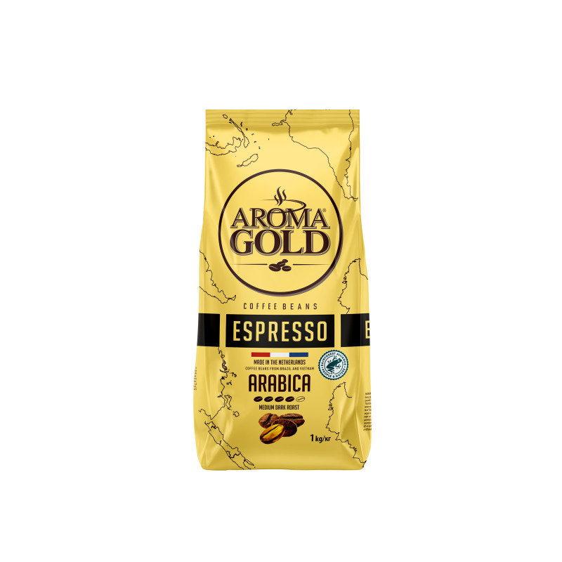 Kavos pupelės AROMA GOLD ESPRESSO, 1kg