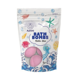 Vonios burbulų rinkinys AURORA KIDS MAGIC Bubble Gum, 3*50 g