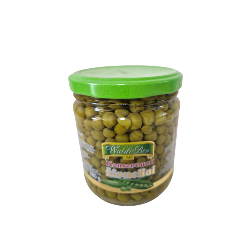 Konservuoti žirneliai WALDI BEN, 420 g