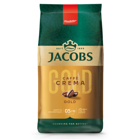 Kavos pupelės JACOBS CREMA, 1 kg