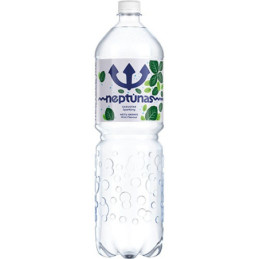 Gazuotas mineralinis vanduo NEPTŪNAS mėtų sk., 1,5 l