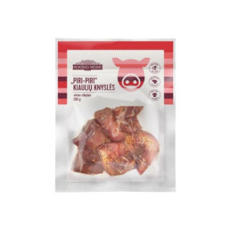 Kiaulių knyslės ROKIŠKIO MĖSINĖ,PIRI-PIRI,virtos,rūk., 200 g