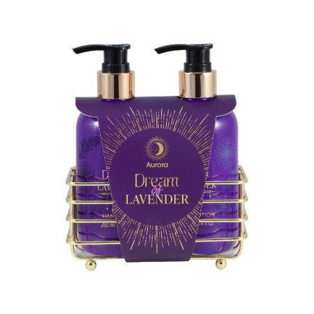 Dovanų rinkinys AURORA DREAM OF LAVENDER,muilas/rank/losj.500 ml